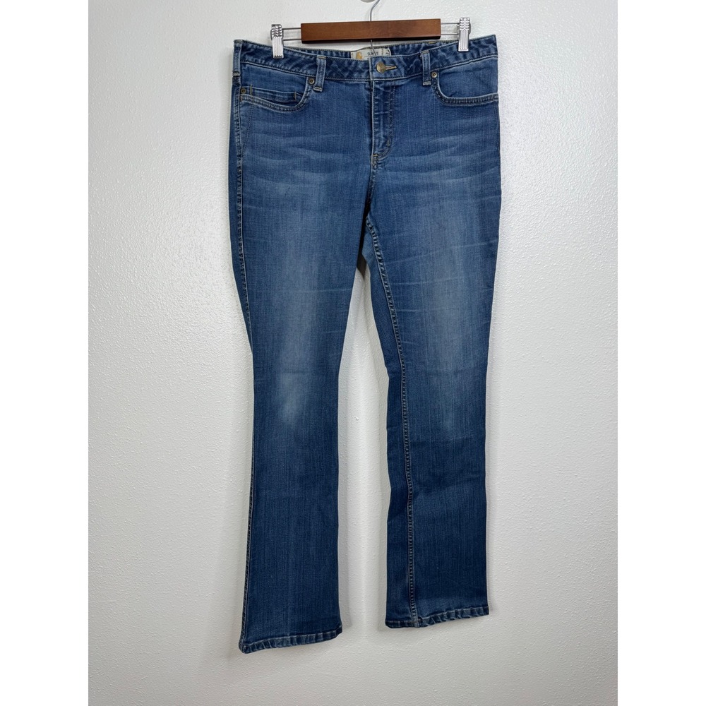 Carhartt Womens Slim Fit Bootcut Jeans Medium Wash Denim Size 12 Regular 102736